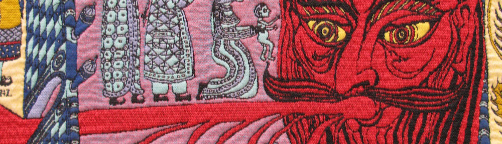 Detail from Grayson Perry’s Walthamstow Tapestry